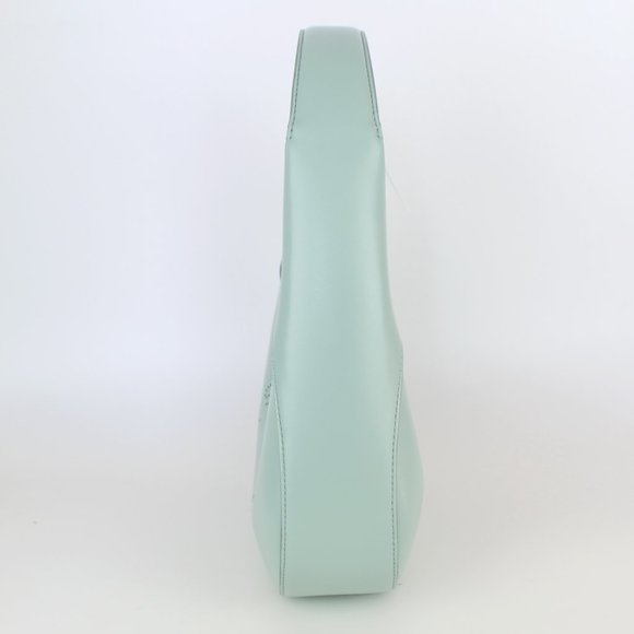 NEW STELLA MCCARTNEY Hobo Bag– Logo, Vegan Leather, Mint Green Shoulder Bag - Picture 11 of 16
